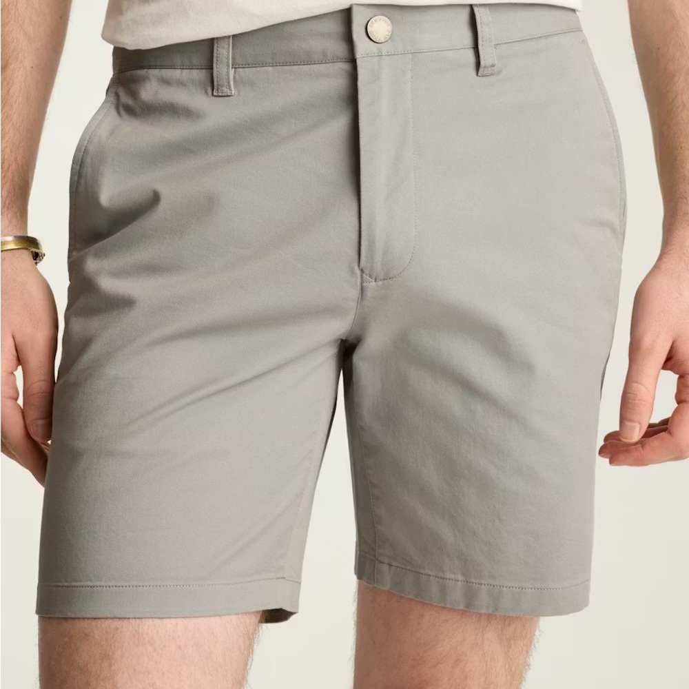Bonobos Light Gray Chino Shorts